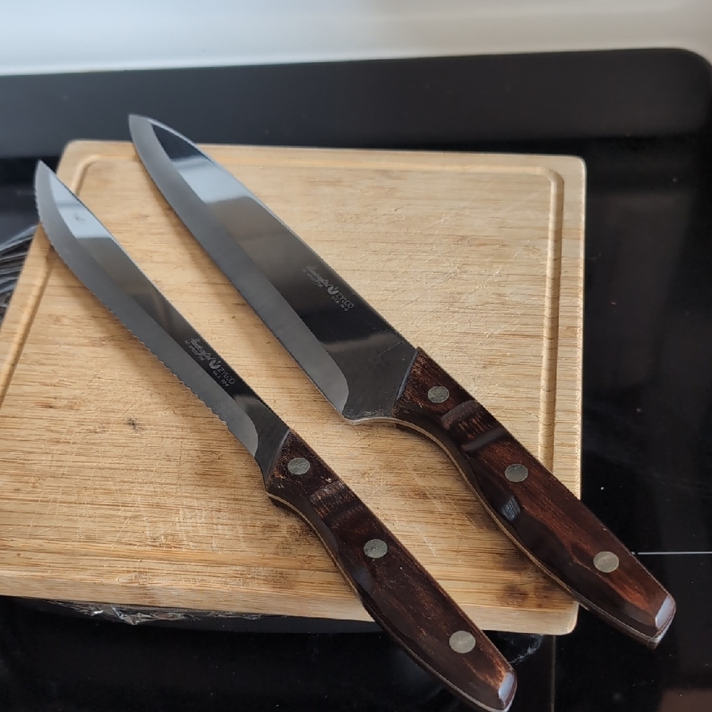Zylco Knifes with Wooden Handles